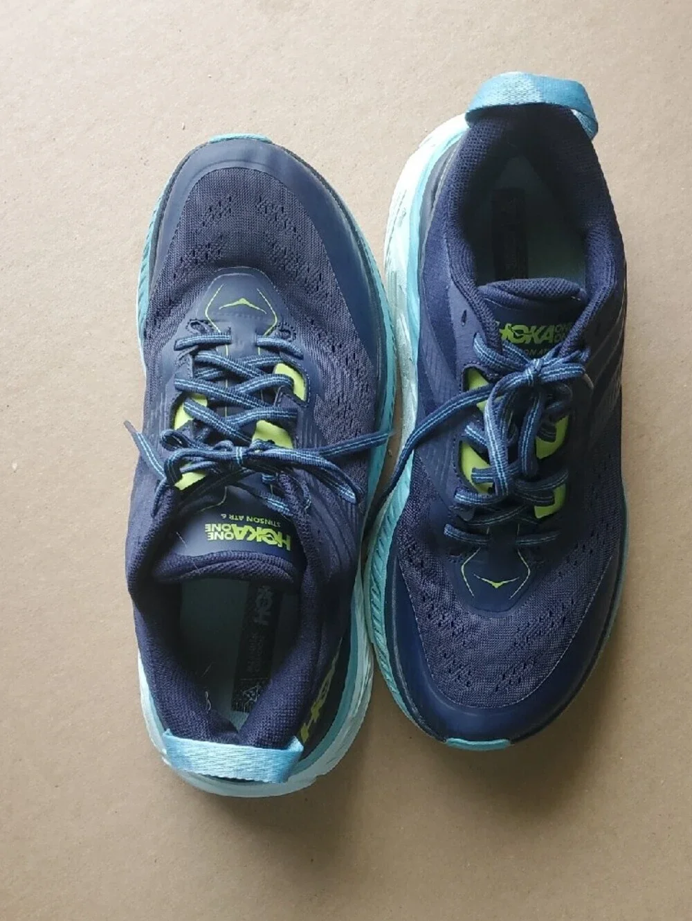 Hoka One One cushioned trail